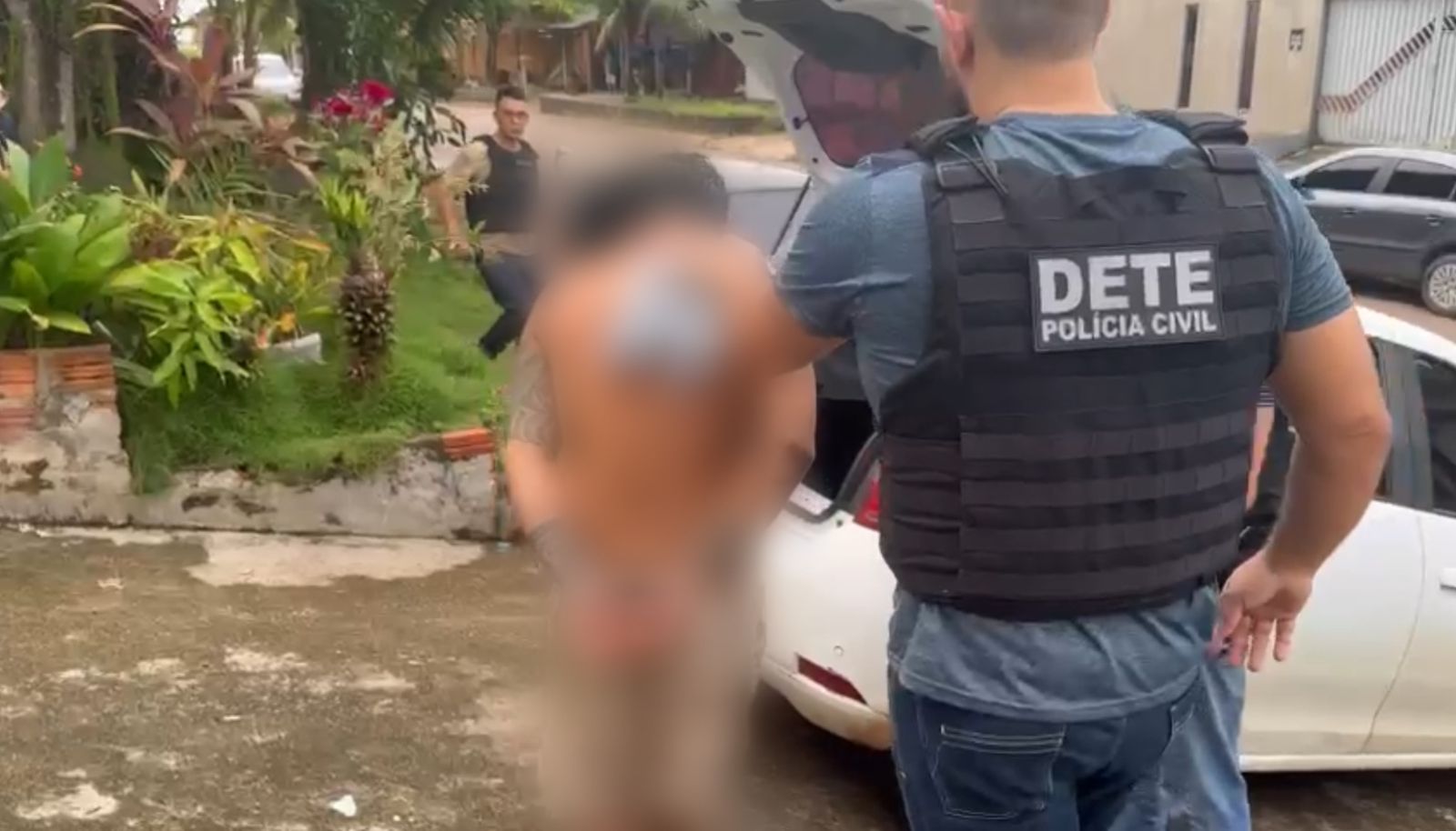 EM MACAPÁ, POLÍCIAS CIVIL E MILITAR PRENDEM INDIVÍDUO ACUSADO POR PERTENCER A GRUPO CRIMINOSO, HOMICÍDIO E VIOLÊNCIA DOMÉSTICA